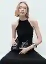 Vestido Tina Negro Talla S Mujer Mango