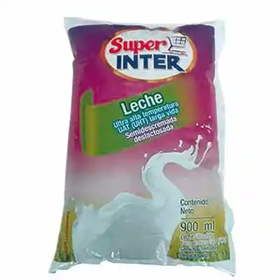 Leche Semidescremada Deslactosada Super Inter