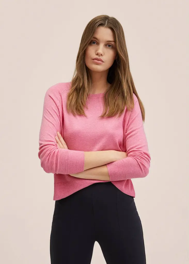 Jersey Lucca2 Chicle Talla XS Mujer Mango