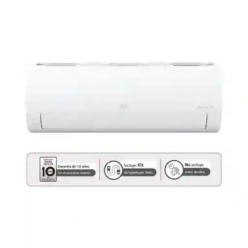 Aire Acondicionado Dual Inverter Lg 9000 Btu 220 V V09win.sj0