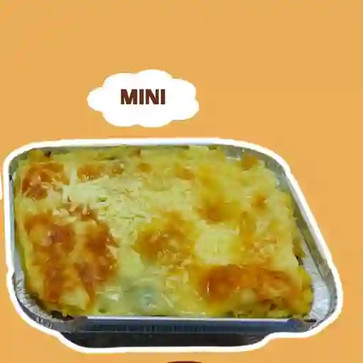 Mini lasaña mixta