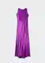 Vestido Gabriel-A Violeta Talla S Mujer Mango