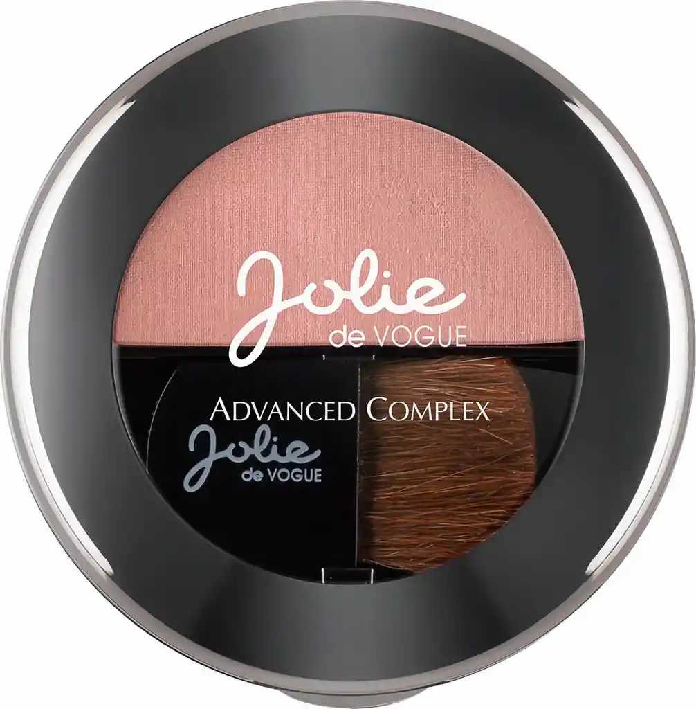  Jolie De Vogue Rubor Compacto Cristal Coral Tono 08 