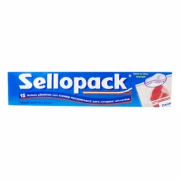 Sellopack Bolsas Plásticas Para Congelar Alimentos