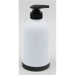 Dispensador Plástico Bicolor Blanco