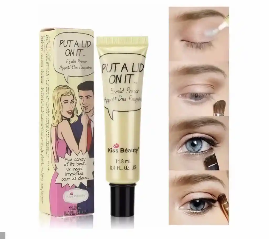 Base Para Párpados De Secado Rápido – Suaviza La Piel | 0.4 Oz Líq.