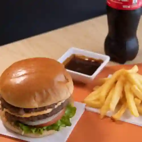 Hamburguesa Doble Combo