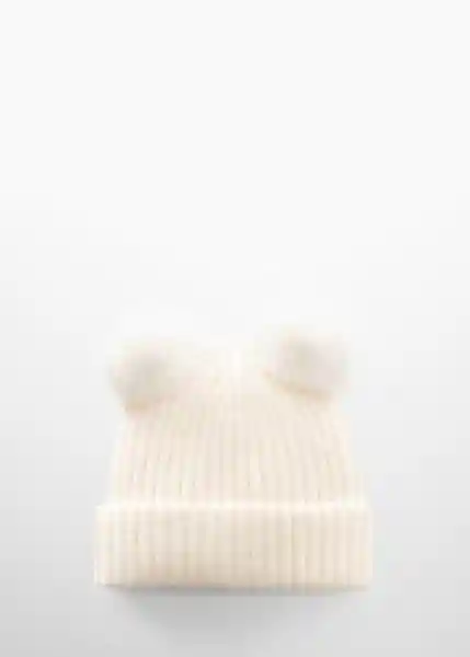 Gorro Pompon Arena Talla 94 Niña Mango