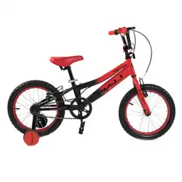 Rali Bicicleta Niño Tierra Negro/Rojo 16