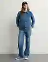 Chaqueta Mujer Azul Talla X-Small 3711540 American Eagle