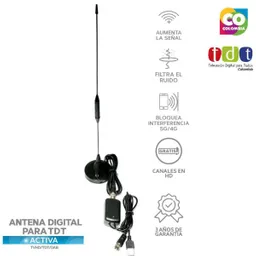 Activa Antena Digital Tdt E4U EUADA01