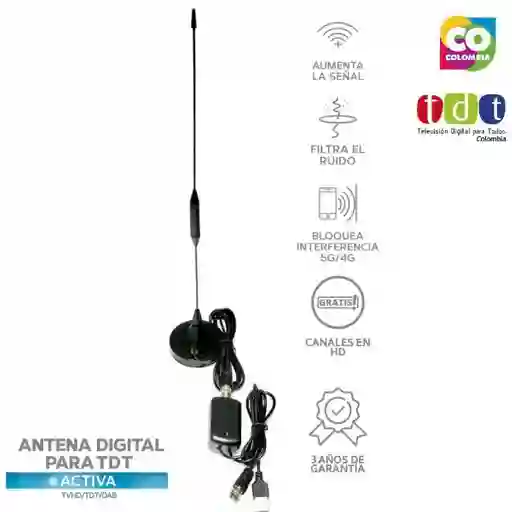 Activa Antena Digital Tdt E4U EUADA01