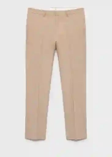 Pantalón Paris Beige Talla 42 Hombre Mango