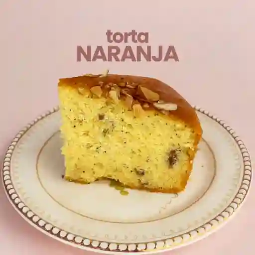 Porción torta naranja