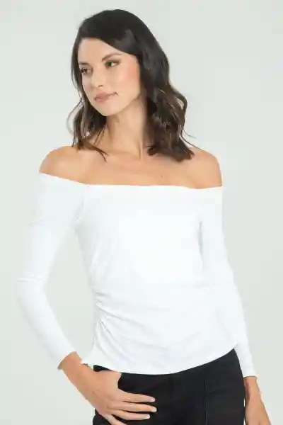 Top Amalfi Color Blanco Crudo Talla M Ragged