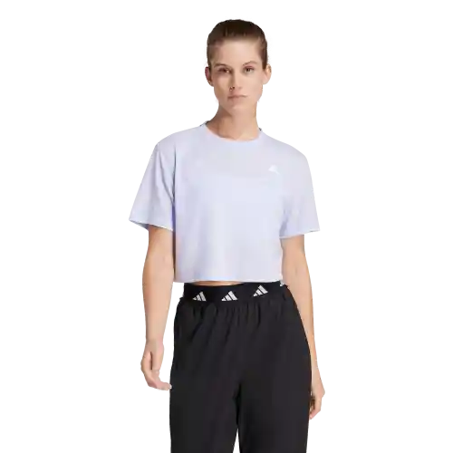 Adidas Camiseta we Min Tee Manga Corta de Mujer Morado T S
