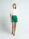 Short Madanie Mujer Verde Plantación Talla 8 - 451F330 Naf Naf