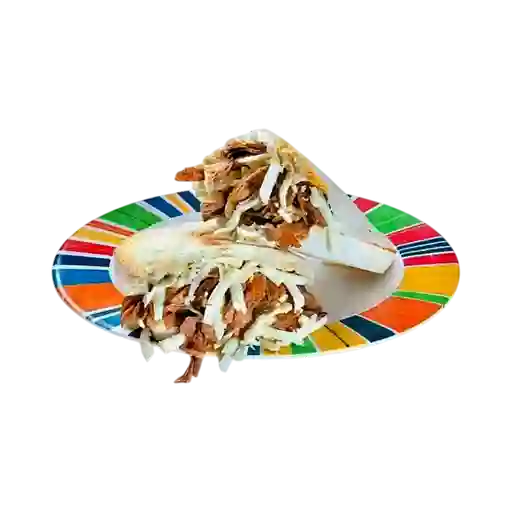 Arepa carne y queso