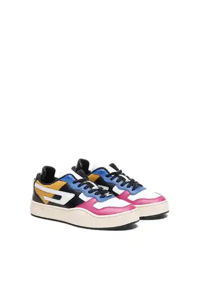 Diesel Tenis S-Ukiyo Low Rosa Agujeta Negra Talla 9