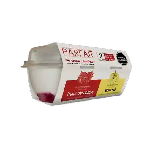 Paca X 2 Unid Yogurt Griego Parfait