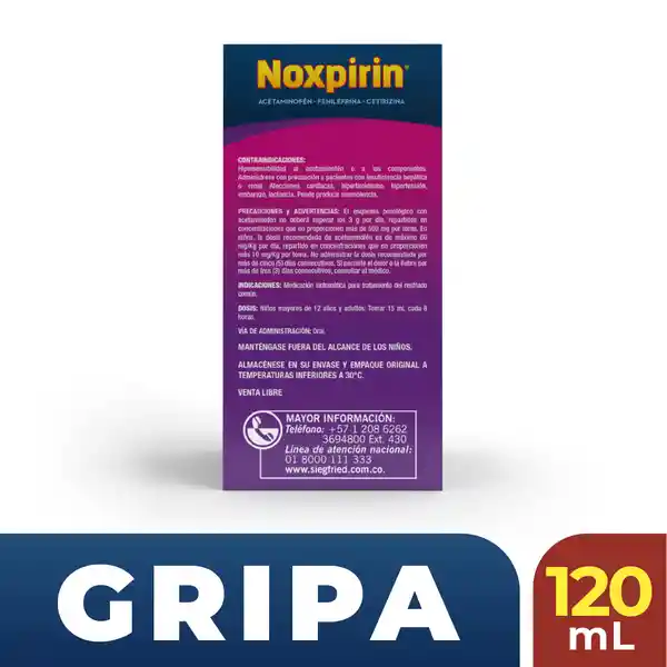 Noxpirin (500 mg/5 mg/20 mg)