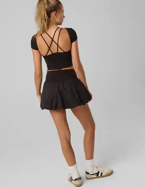 Short Aerie Deportivo Negro T MEDIUM 1641073 American Eagle