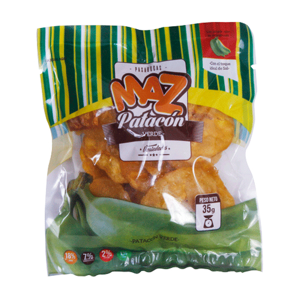 Maíz Plátano Verde 35 g