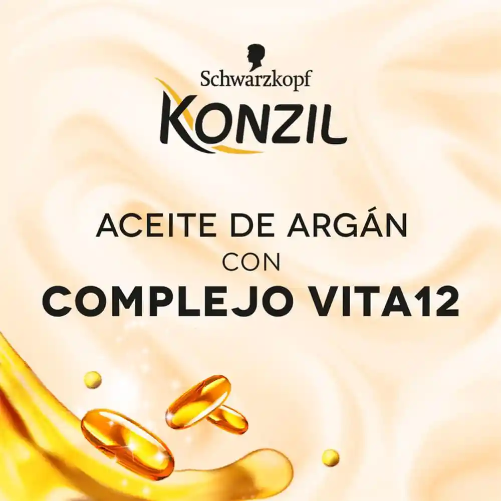 Konzil Crema para Peinar Aceite de Argán