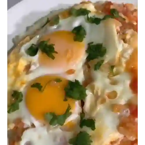 Pure de Papá con Huevos