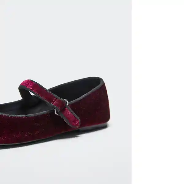 Zapato Judit Burdeos Talla 35 Niñas Mango