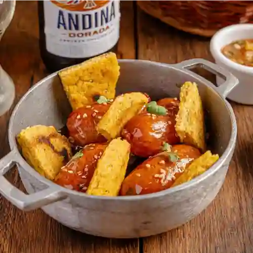 Chorizos en Melao