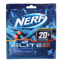 Nerf Lanzador Elite 2.0 Repuesto 20 Dardos