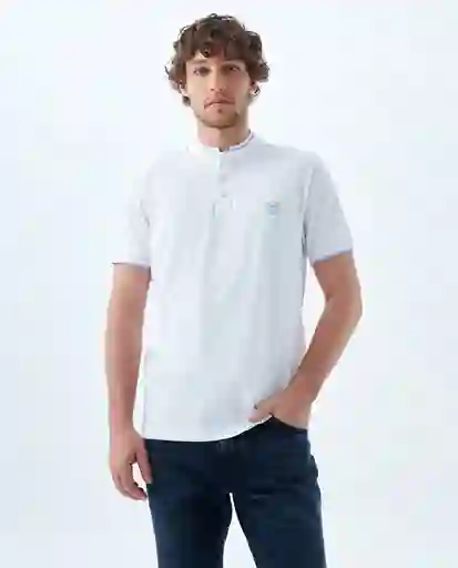Camiseta Hombre Beige Talla XS 800F003_BLA110601 Chevignon