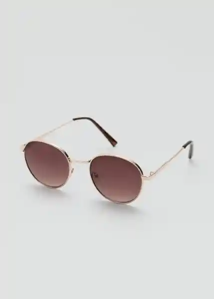 Gafas de Sol Brokie Oro Talla 99 Mujer Mango