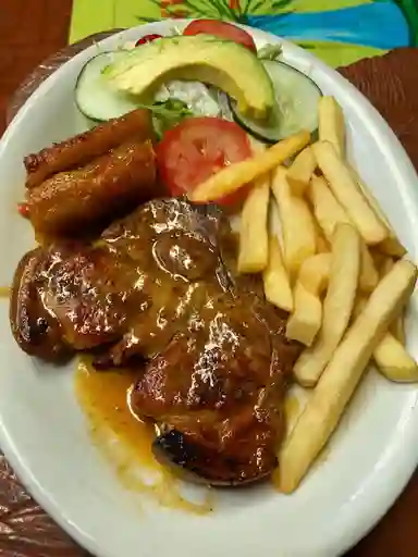 Chuleta de Cerdo BBQ