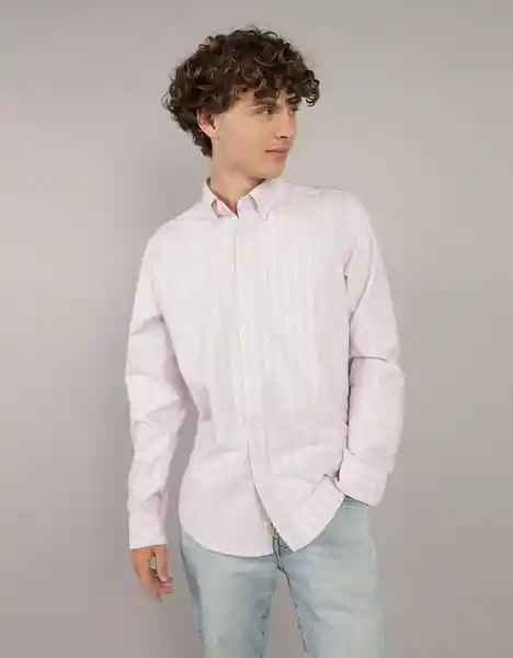 Camisa Hombre Rosa Talla: MEDIUM 2830800 American Eagle