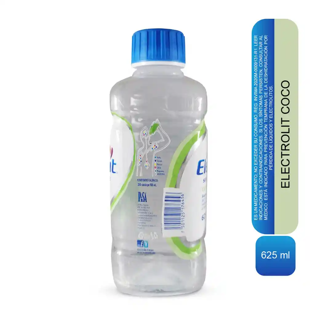 Electrolit Suero Rehidratante Sabor a Coco