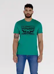 Levi'S Camiseta Manga Corta L Verde