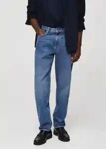 Jean Bob Tejano Oscuro Talla 44 Hombre Mango