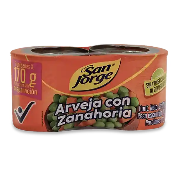 San Jorge Arveja Con Zanahoria