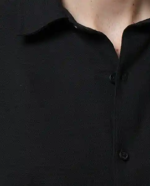 Camisa Hombre Negro Talla XL 113G104_NEG194007 Rifle
