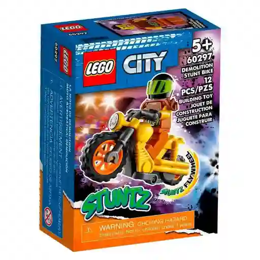 Lego Set de Construcción Moto Acrobática Demolición