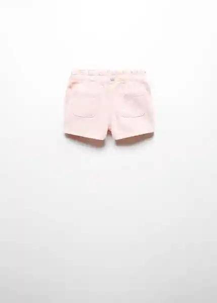 Short Pepi Rosa Pastel Talla 72 Niñas Mango