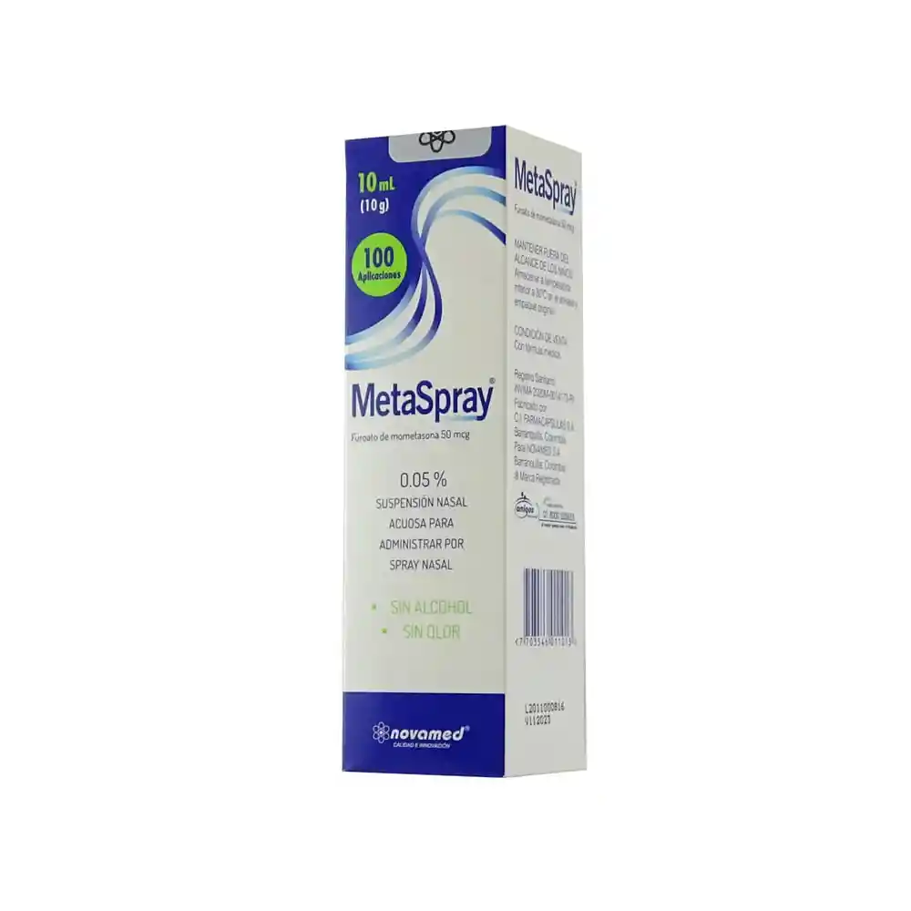Metaspray Suspensión Nasal (50 mcg)