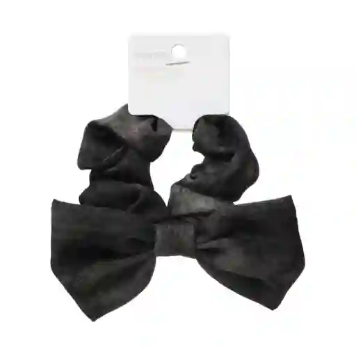 Liga Para Cabello Scrunchie Serie Silver Gray Miniso