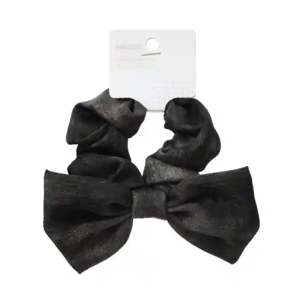 Liga Para Cabello Scrunchie Serie Silver Gray Miniso