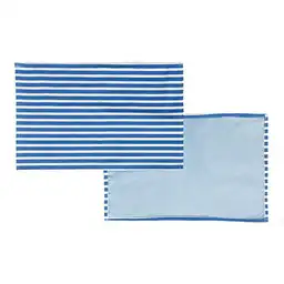 Set Individual Estampado Rayas Multicolor