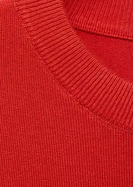 Jersey Basic Rojo Talla XS Mujer Mango