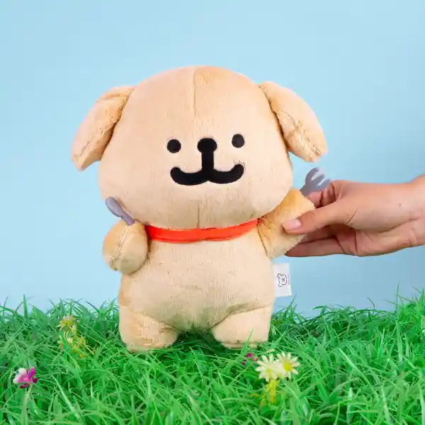 Peluche Entusiasta de la Comida Golden Retriever Maltese Miniso