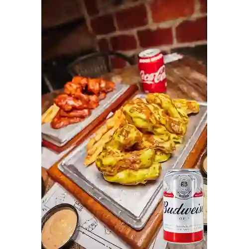 Combo Flying Wings X6 + Budweiser 355 ml